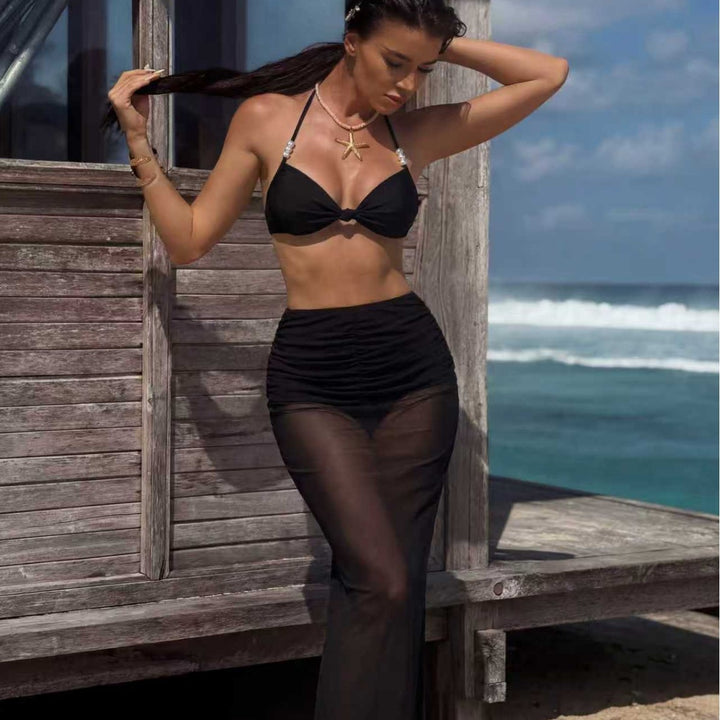 Damen Bikiniset mit elegantem Wickelrock Echo Archiv