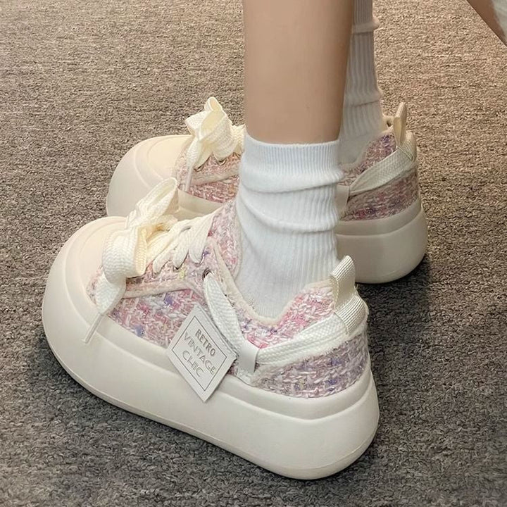Damen Retro-Inspirierte Sneakers mit atmungsaktivem Obermaterial und modischem Design Echo Archiv