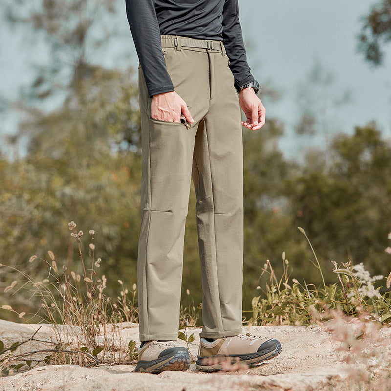 Herren leichte Outdoor-Hose mit verstellbarem Bund und wasserabweisenden Eigenschaften Echoarchiv