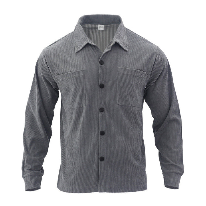 Herren Hemd aus weichem Flanell mit praktischen Brusttaschen und Echoarchivrnem Schnitt Echoarchiv
