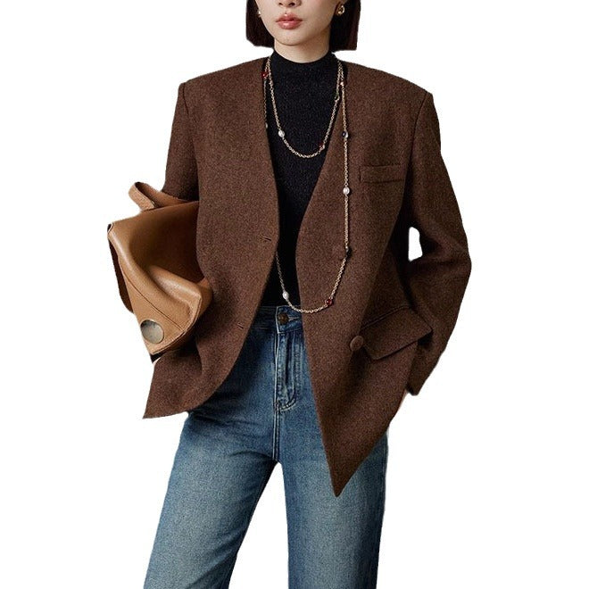 Damen Eleganter oversized Blazer Echoarchiv