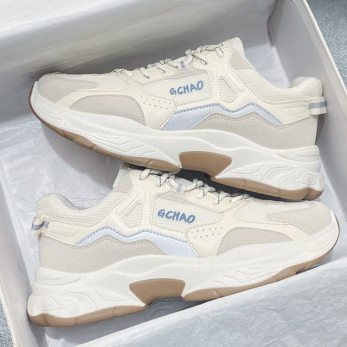 Damen Sportliche Sneakers mit gepolsterter Sohle und atmungsaktiver Oberkante Echo Archiv