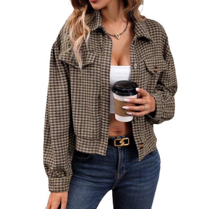 Damen Kariierte Overshirt Echo Archiv