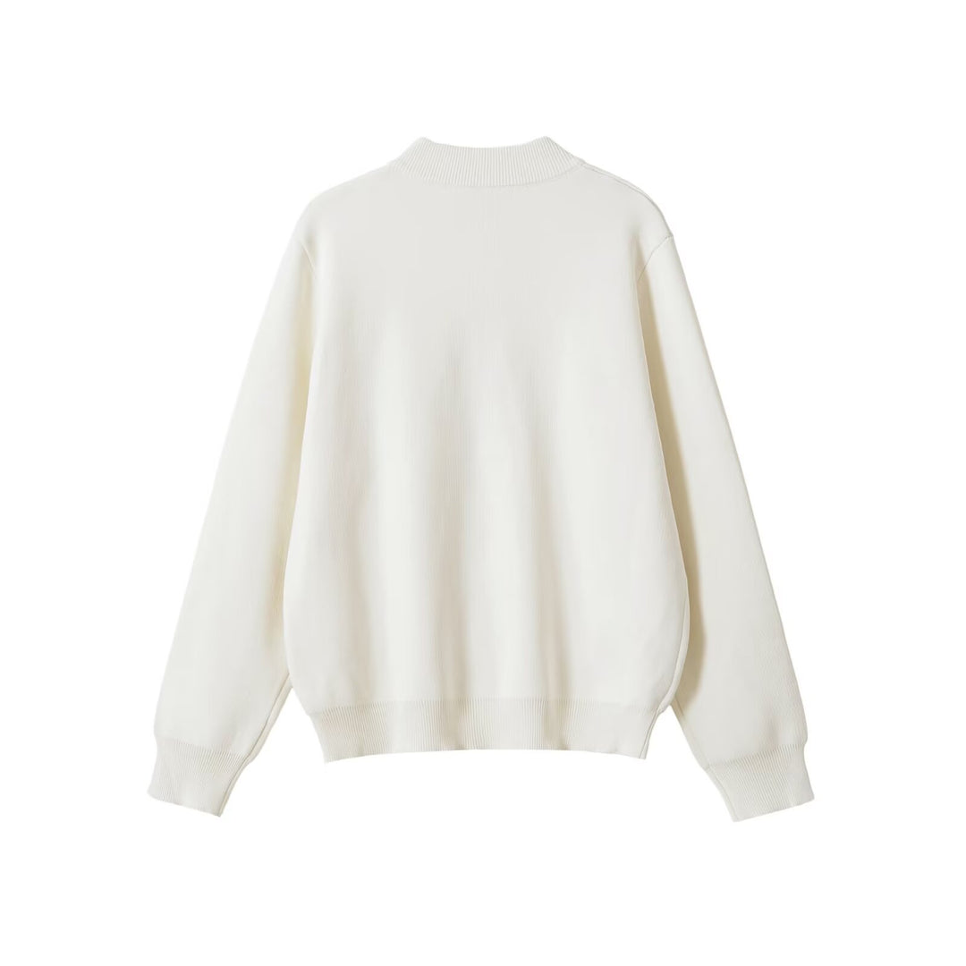 Damen Oversize Strickjacke mit Knopfleiste, Rippbündchen und Eingrifftaschen Echo Archiv
