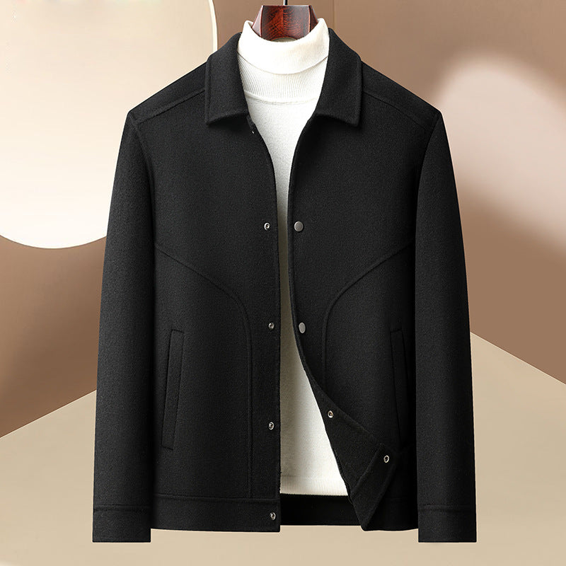 Herren modische Übergangsjacke mit innovativem Schnitt Echoarchiv