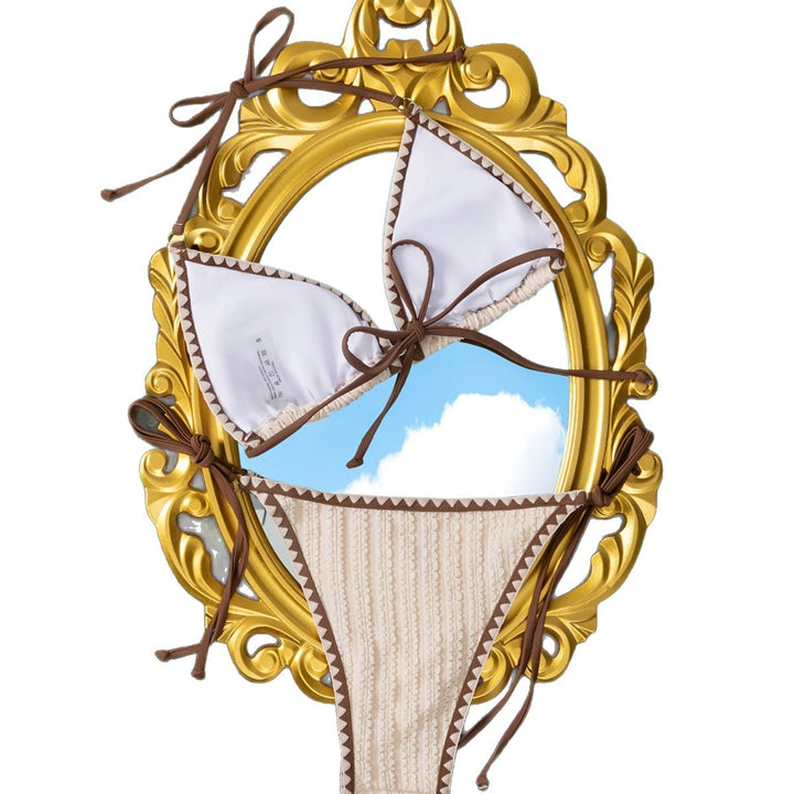 Damen Triangel-Bikini mit raffiniertem Struktur-Design Echo Archiv