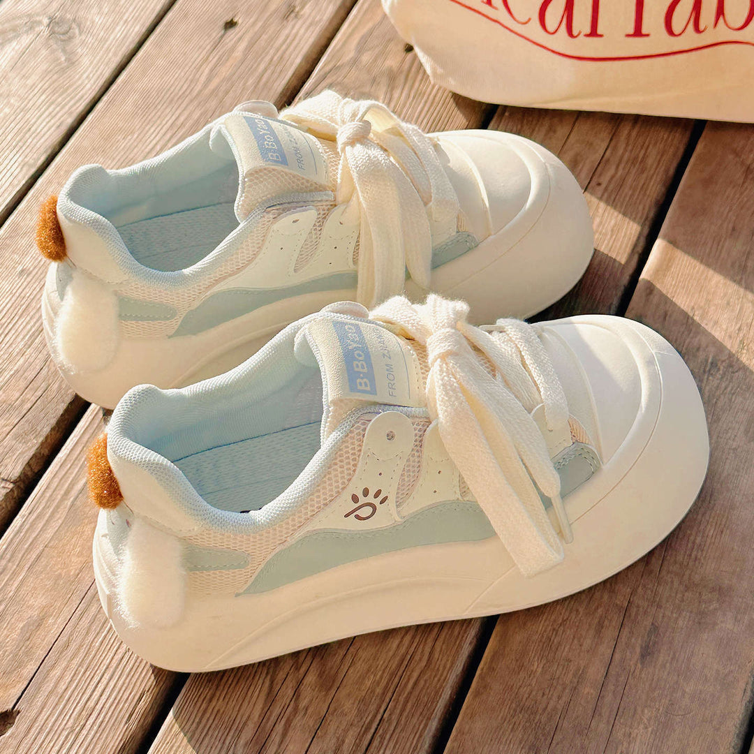 Damen Sneaker mit verspieltem Design und plüschigen Details Echo Archiv
