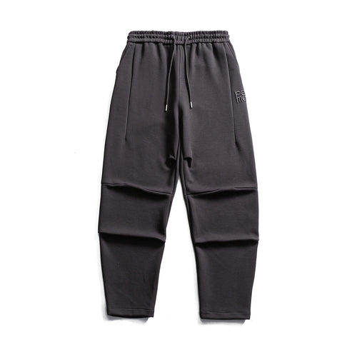 Herren Tapered Jogginghose mit elastischem Bund und Knie-Paneelen Echoarchiv