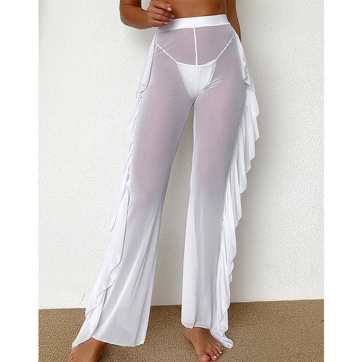 Damen Strandhose mit elegantem Rüschen-Design Echo Archiv