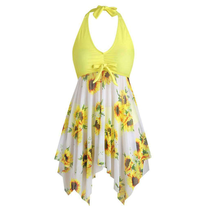 Damen Strandkleid mit verspieltem Blumendesign Echo Archiv