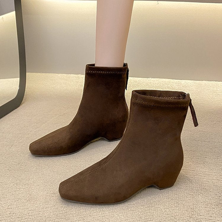 Damen Modische Ankle-Stiefel mit elegantem Sitting – Varelle
