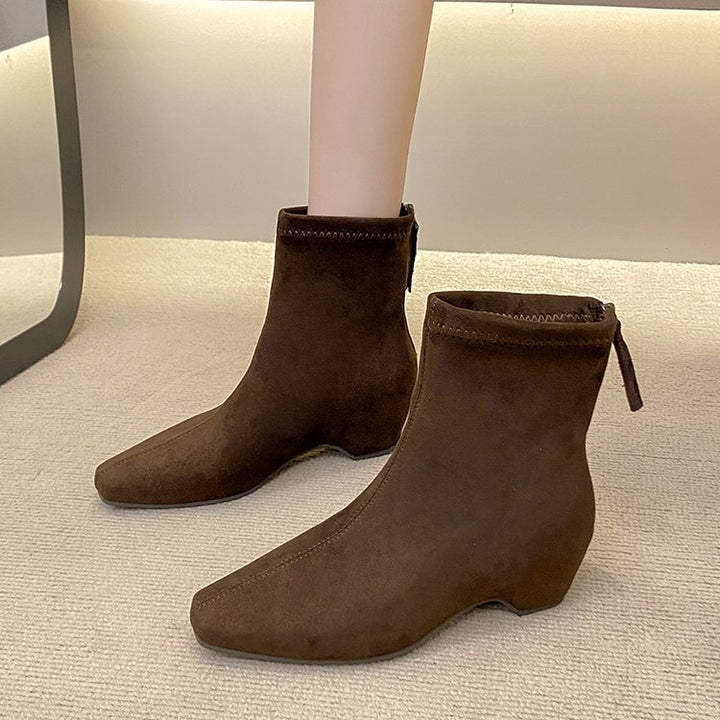 Damen Modische Ankle-Stiefel mit elegantem Sitting – Varelle