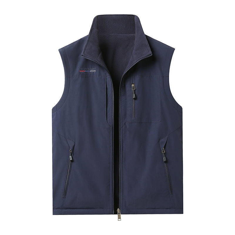 Herren Warmgefütterte Outdoor-Weste Echo Archiv