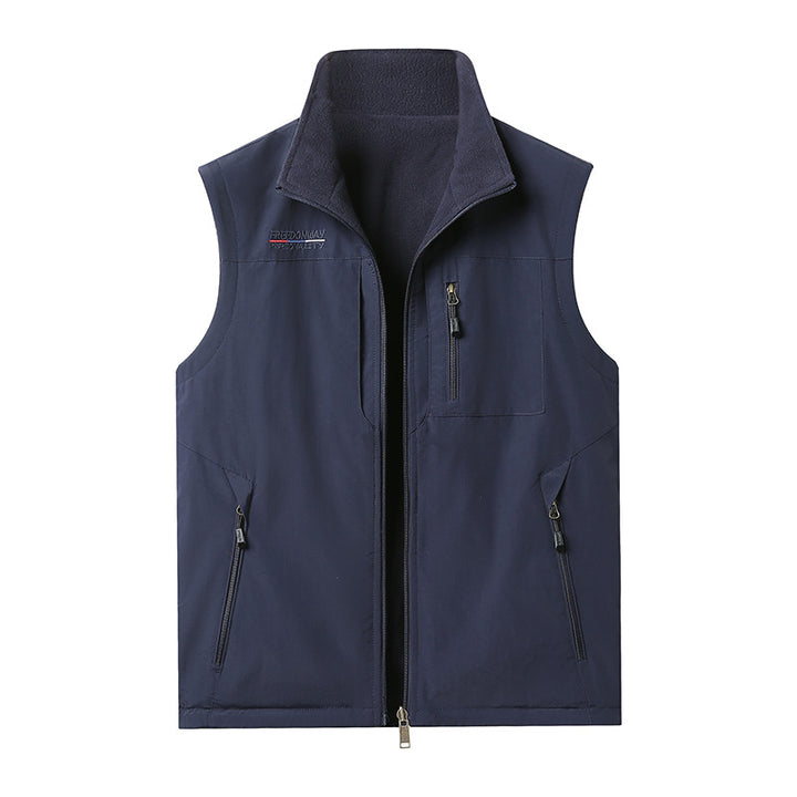 Herren Warmgefütterte Outdoor-Weste Echo Archiv