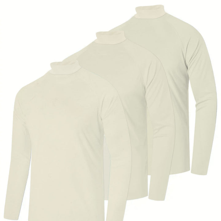 Herren Langarmshirt mit hohem Kragen Echoarchiv