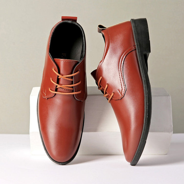 Herren Klassische Lederschnürschuhe Echoarchiv