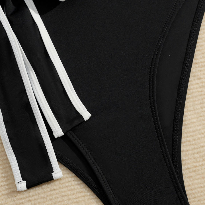 Damen Sportliches Bikini-Set mit verstellbaren Trägern Echo Archiv