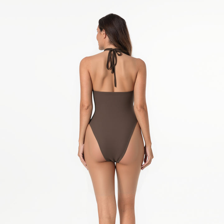 Damen Eleganter Einteiler mit einzigartigem Cut-Out-Design Echo Archiv