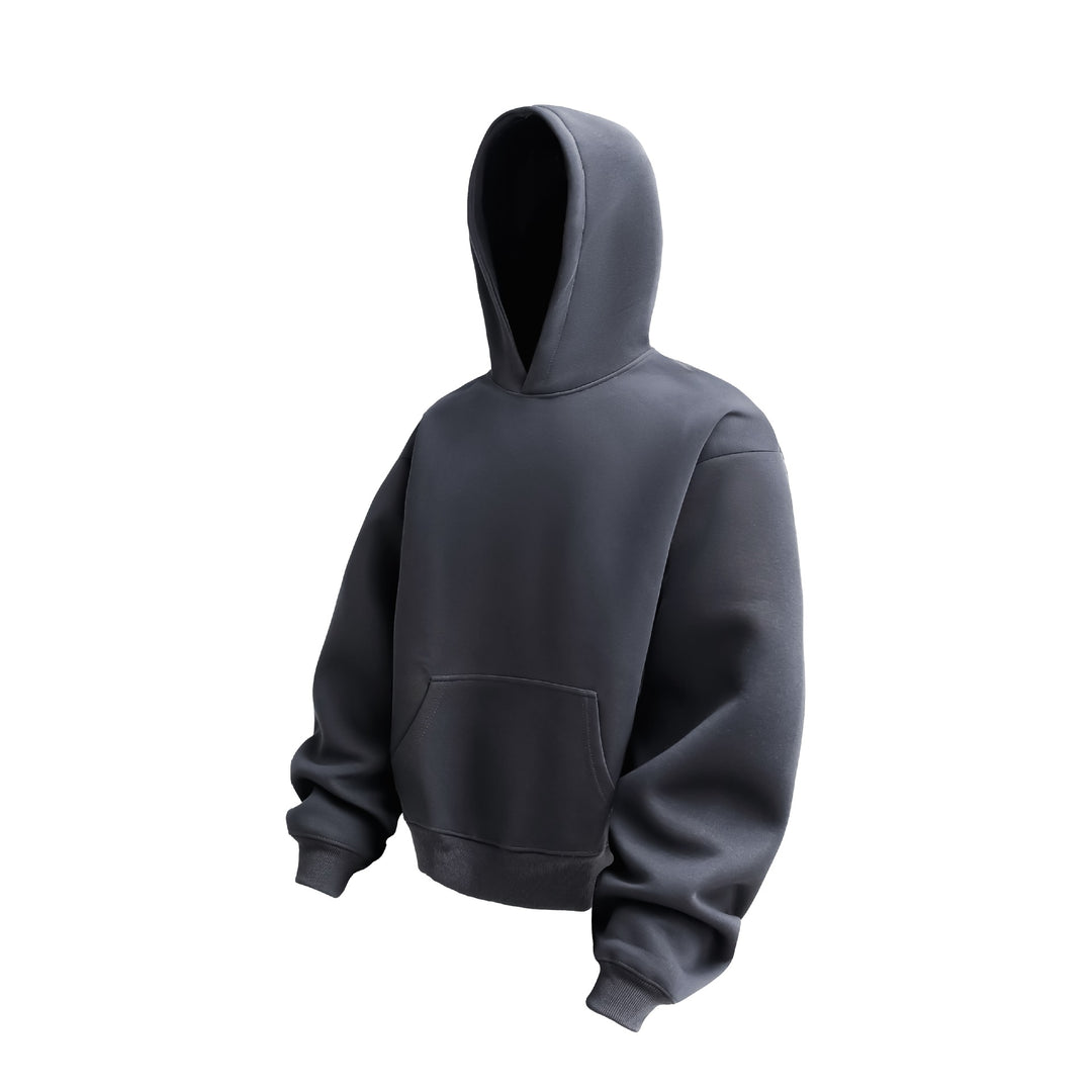 Unisex Oversize-Kapuzenpullover aus schwerer Fleecequalität mit Kängurutasche Echo Archiv