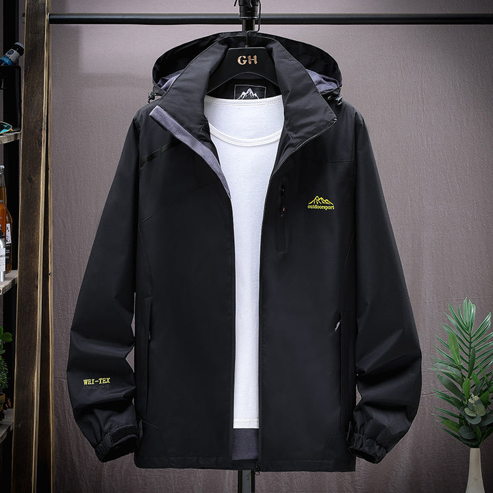 Herren Funktionale Outdoorjacke Echo Archiv