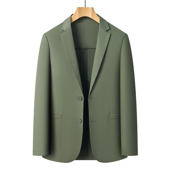 Herren moderne unstrukturierte Blazerjacke Echoarchiv