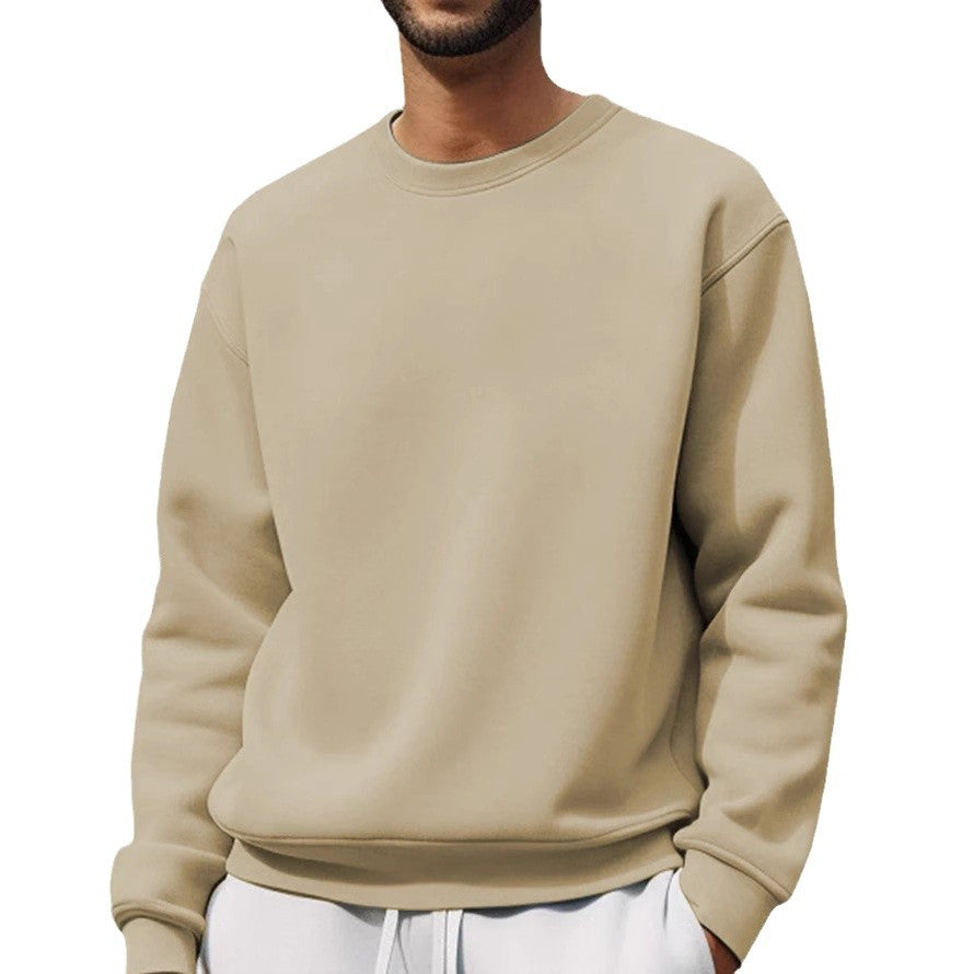 Herren lässiger Sweatpullover mit überschnittenen Schultern Echoarchiv
