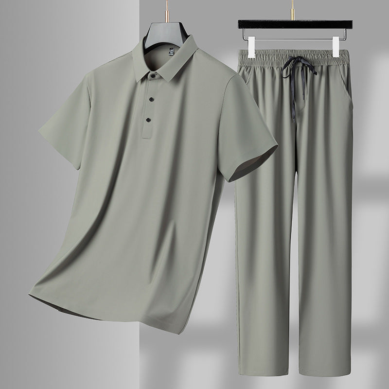 Herren Poloshirt und Sporthose Set Echoarchiv