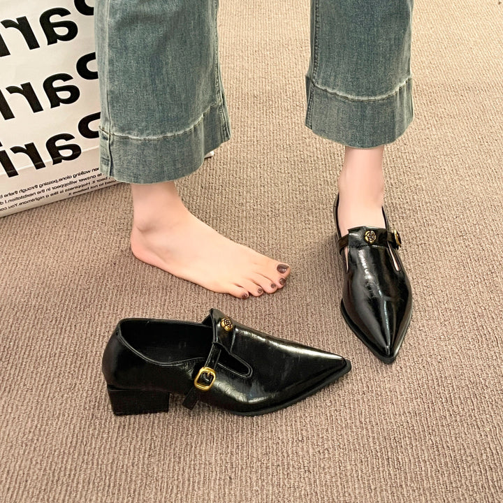 Damen Elegante Slingback Loafers Echo Archiv
