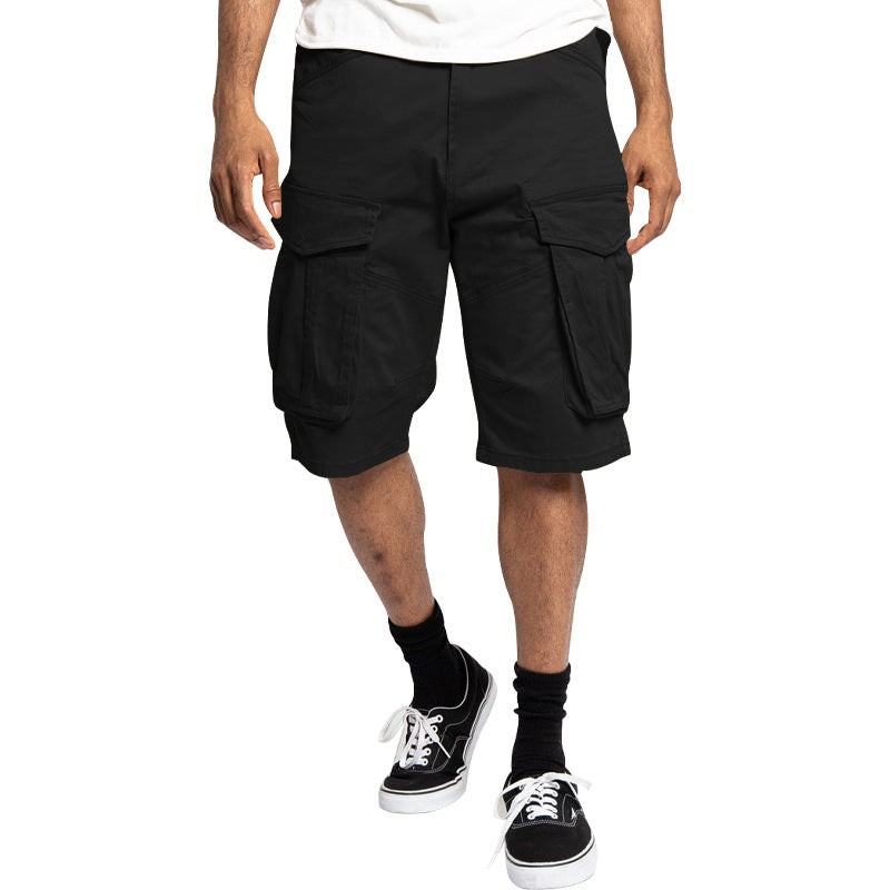 Herren nan robuste Cargoshorts mit großen Klappentaschen und lockerer Passform Echo Archiv
