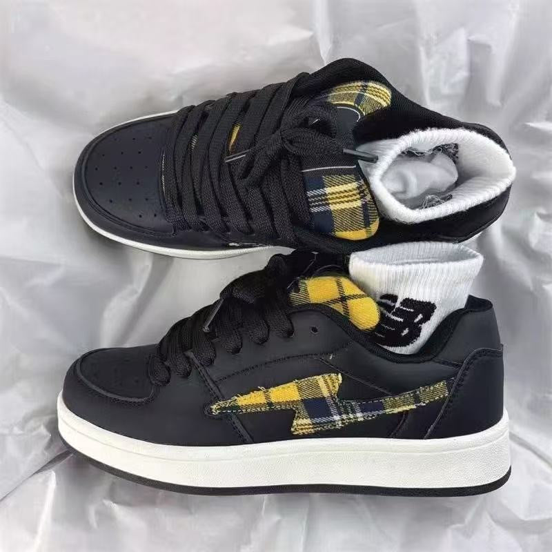 Damen Sneakers im modernen Karo-Design mit bequemer Dämpfung Echo Archiv