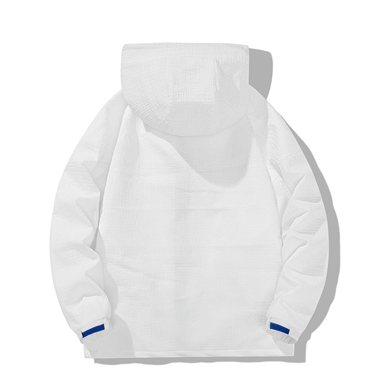 Herren leichte Windjacke mit praktischen Reißverschlusstaschen Echoarchiv