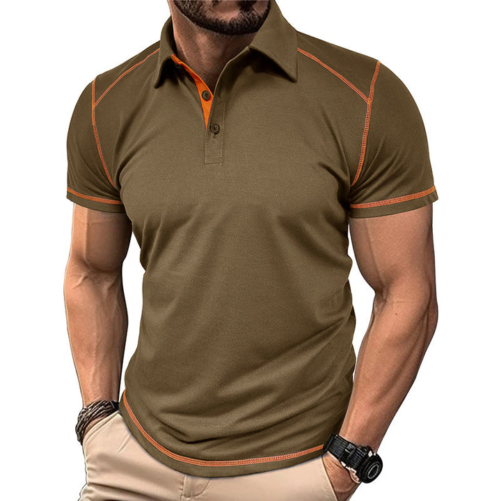 Herren Sportliches Poloshirt mit modernem Schnitt Echoarchiv