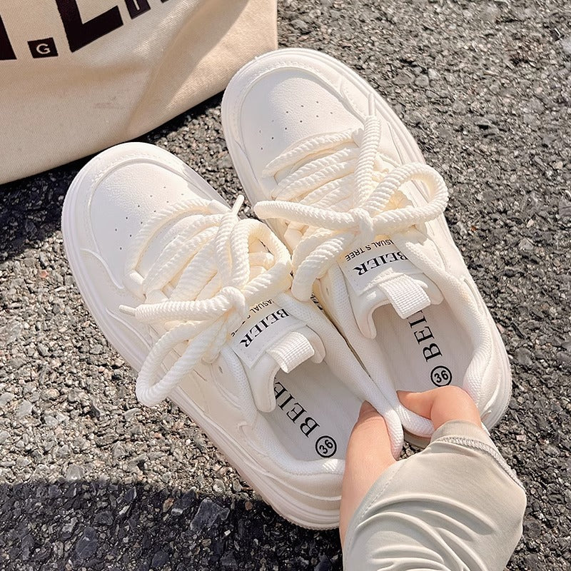 Damen Plattform Sneaker mit dicker Sohle und atmungsaktivem Obermaterial Echo Archiv