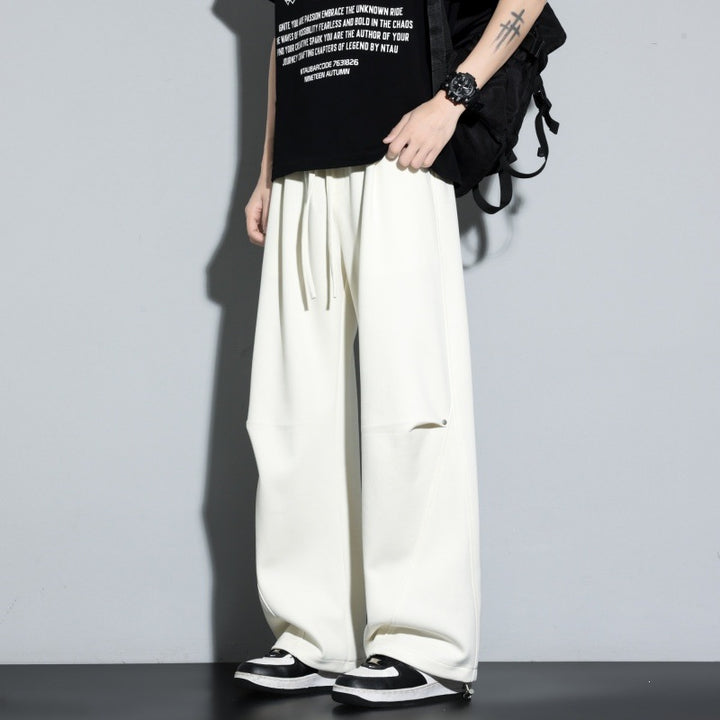 Damen Weite Lagen-Loungehose mit Cargo-Details & elastischem Tunnelzug Echoarchiv