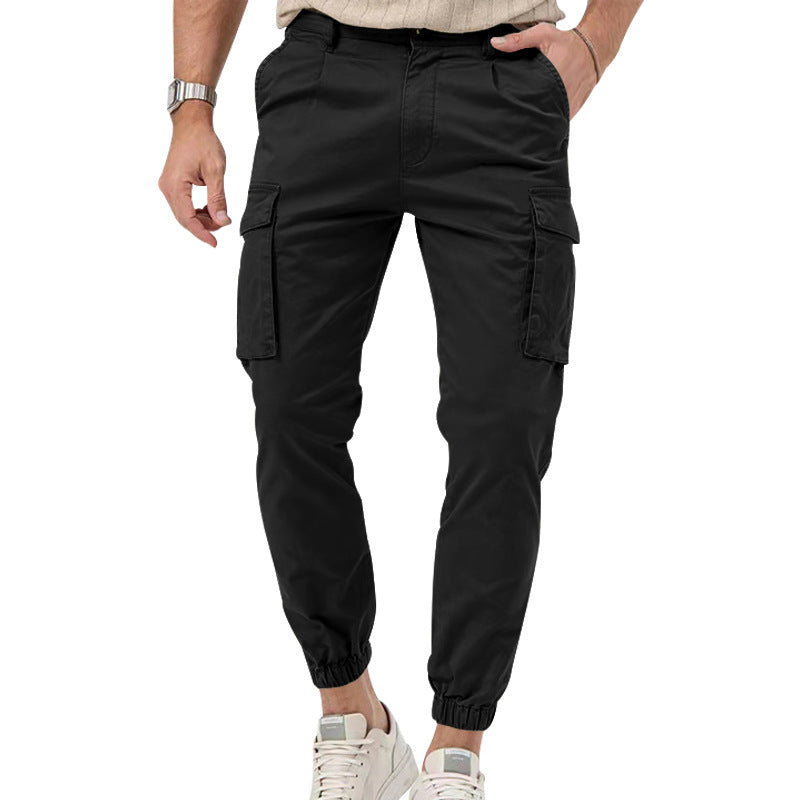 Herren Cargo-Jogginghose mit praktischen Seitentaschen und elastischem Saum Echoarchiv