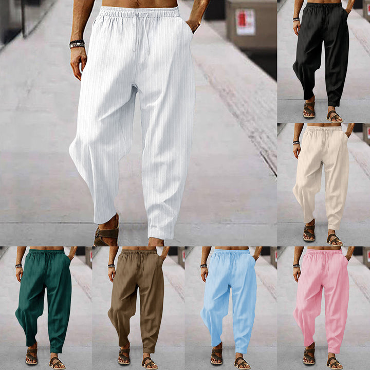 Herren Relaxed Fit Nadelstreifenhose Echoarchiv
