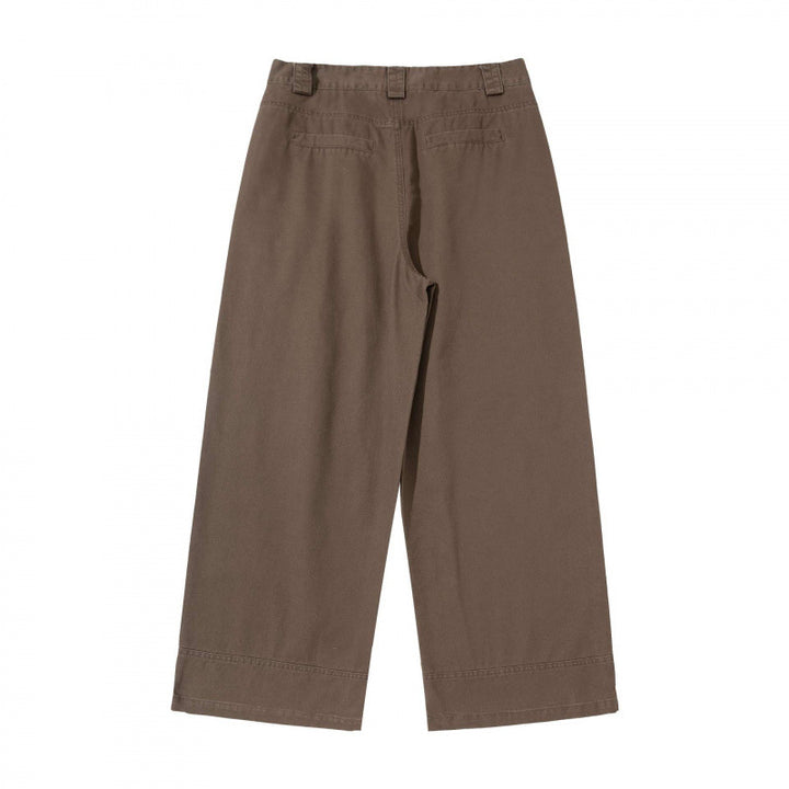 Damen Weite Highwaist-Culottehose mit Utility-Taschen und legerer Cropped-Silhouette Echo Archiv