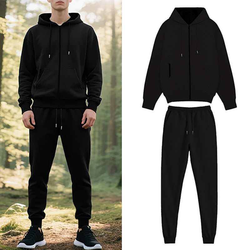 Herren sportlicher Hoodie und Jogginghose Set Echoarchiv