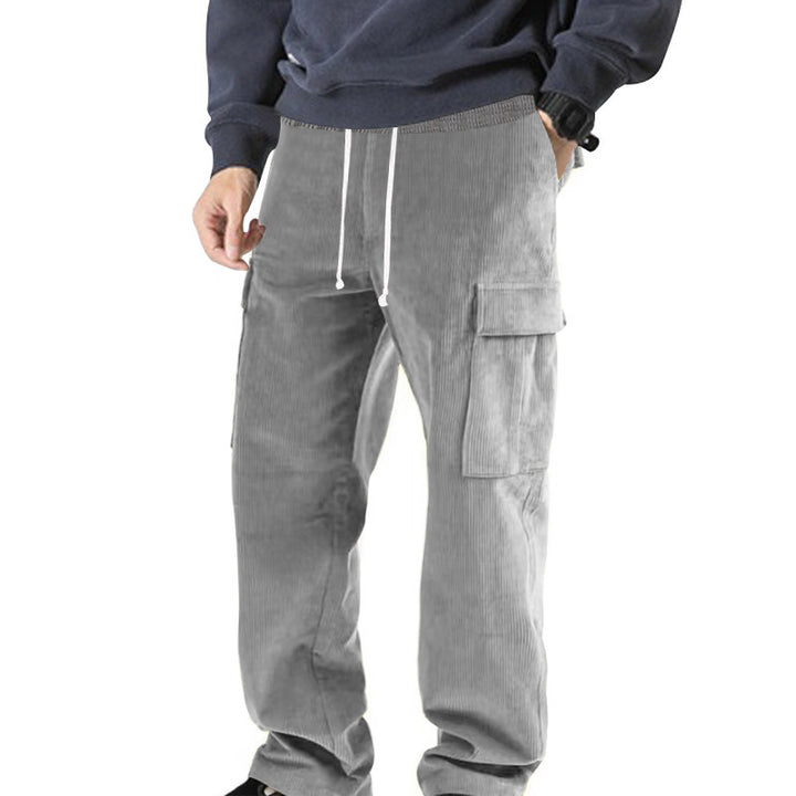 Herren Cargo-Hose mit elastischem Bund und praktischen Seitentaschen Echoarchiv