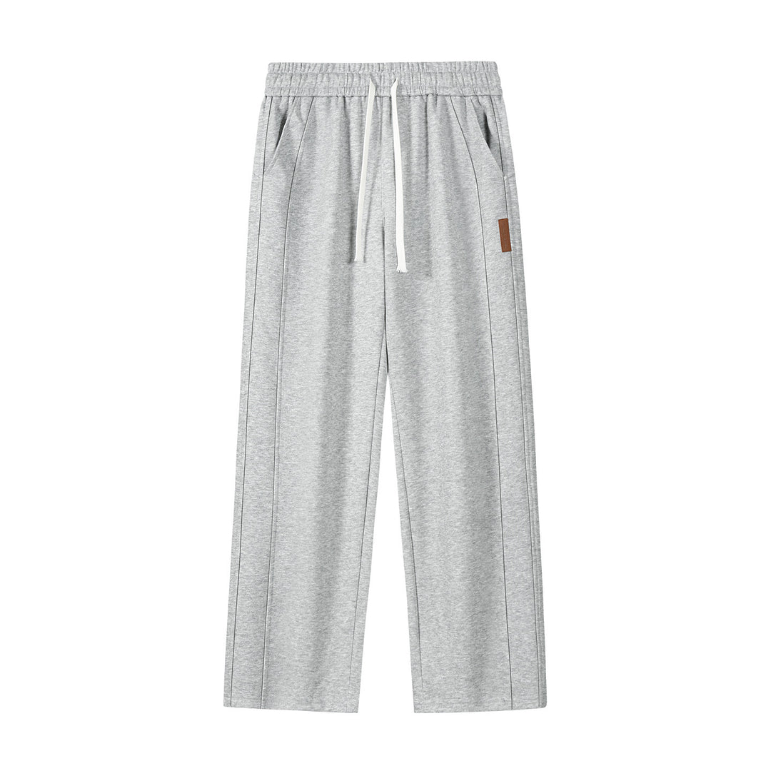 Damen Weite Lounge-Sweathose mit Tunnelzug und geradem Bein Echo Archiv