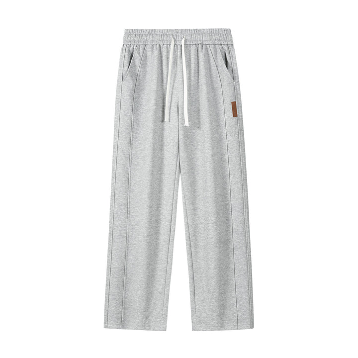 Damen Weite Lounge-Sweathose mit Tunnelzug und geradem Bein Echo Archiv