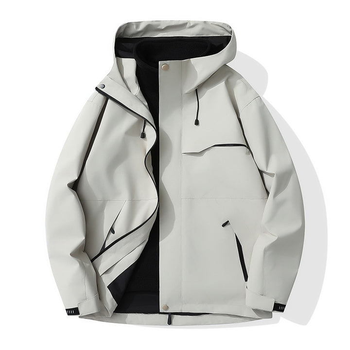 Herren Wetterfeste Outdoor Jacke Echo Archiv