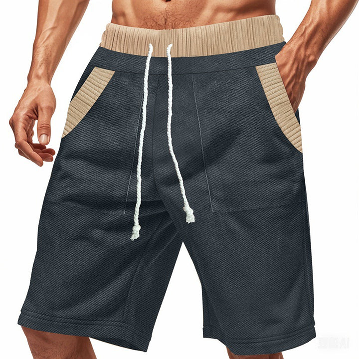 Herren lässige Shorts mit praktischen Taschen und komfortablem Kordelzug Echoarchiv
