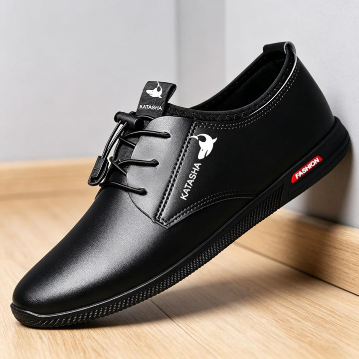 Herren Elegante und stilvolle Leder-Sneaker Echoarchiv