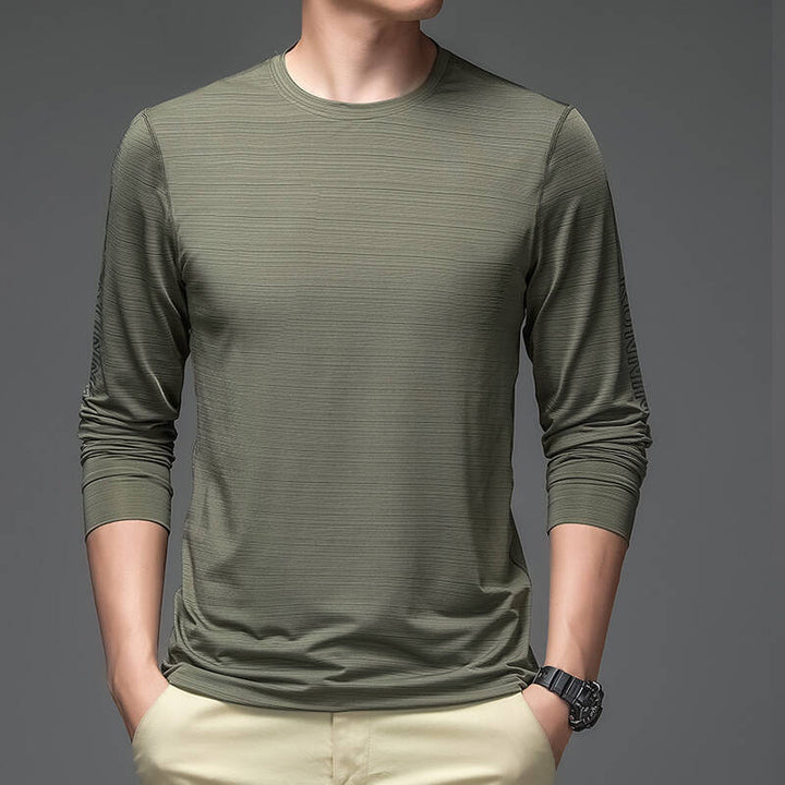 Herren Sportliches Funktionsshirt mit innovativer Textur Echoarchiv
