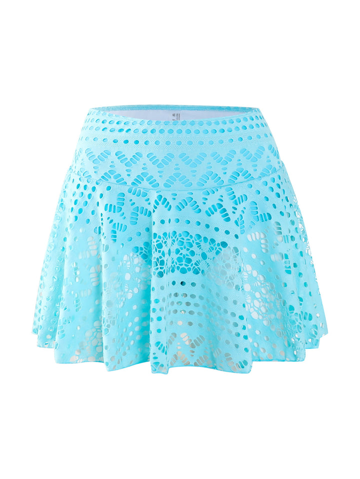 Damen Sportlicher Freizeitrock mit durchbrochenem Design Echo Archiv