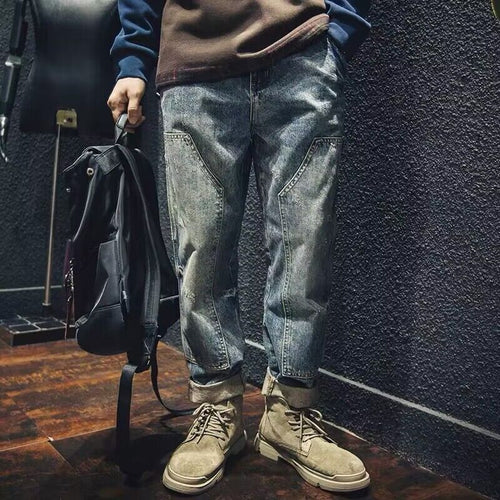 Herren Lässige Jeans mit modernen Akzenten Echoarchiv
