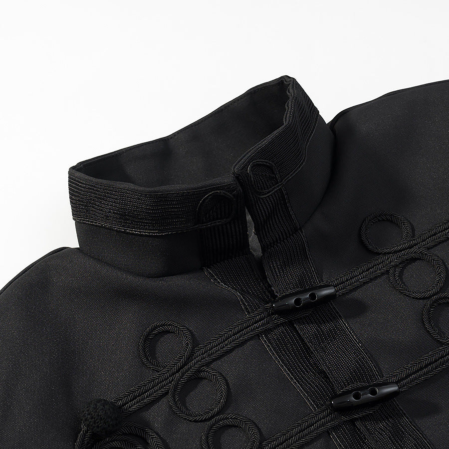 Damen Kurzjacke im Militärstil mit Kordverzierungen und Stehkragen Echo Archiv