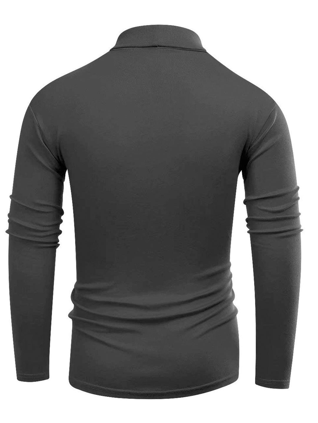 Herren Elegantes Langarm-Polohemd Echoarchiv