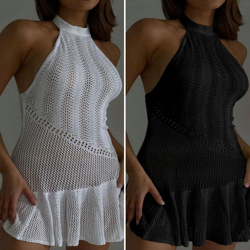 Damen Strickkleid mit A-Linien-Schnitt Echo Archiv